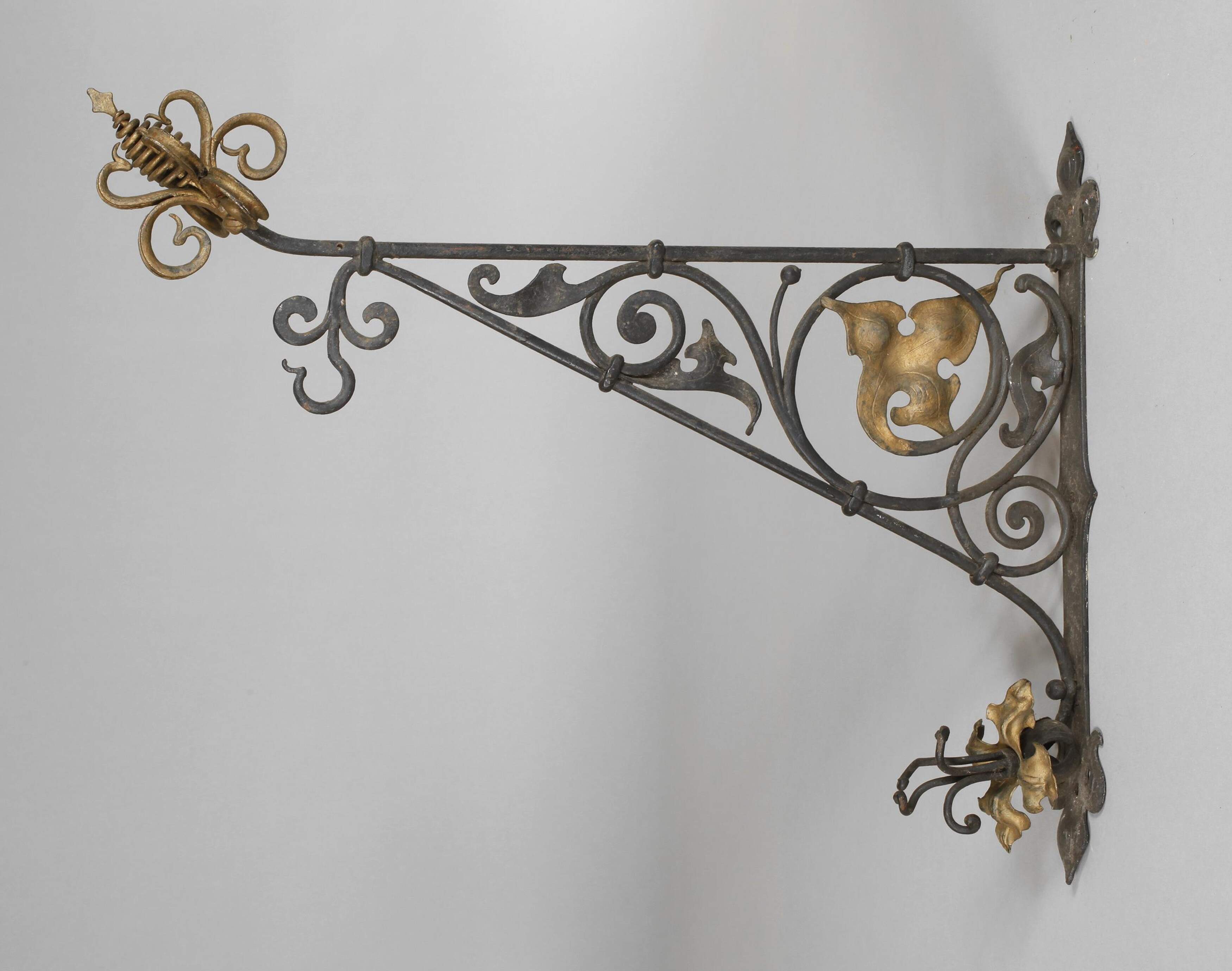 Wandausleger Schmiedeeisen