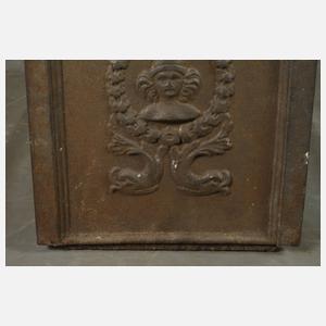 Klassizistische Ofenplatte