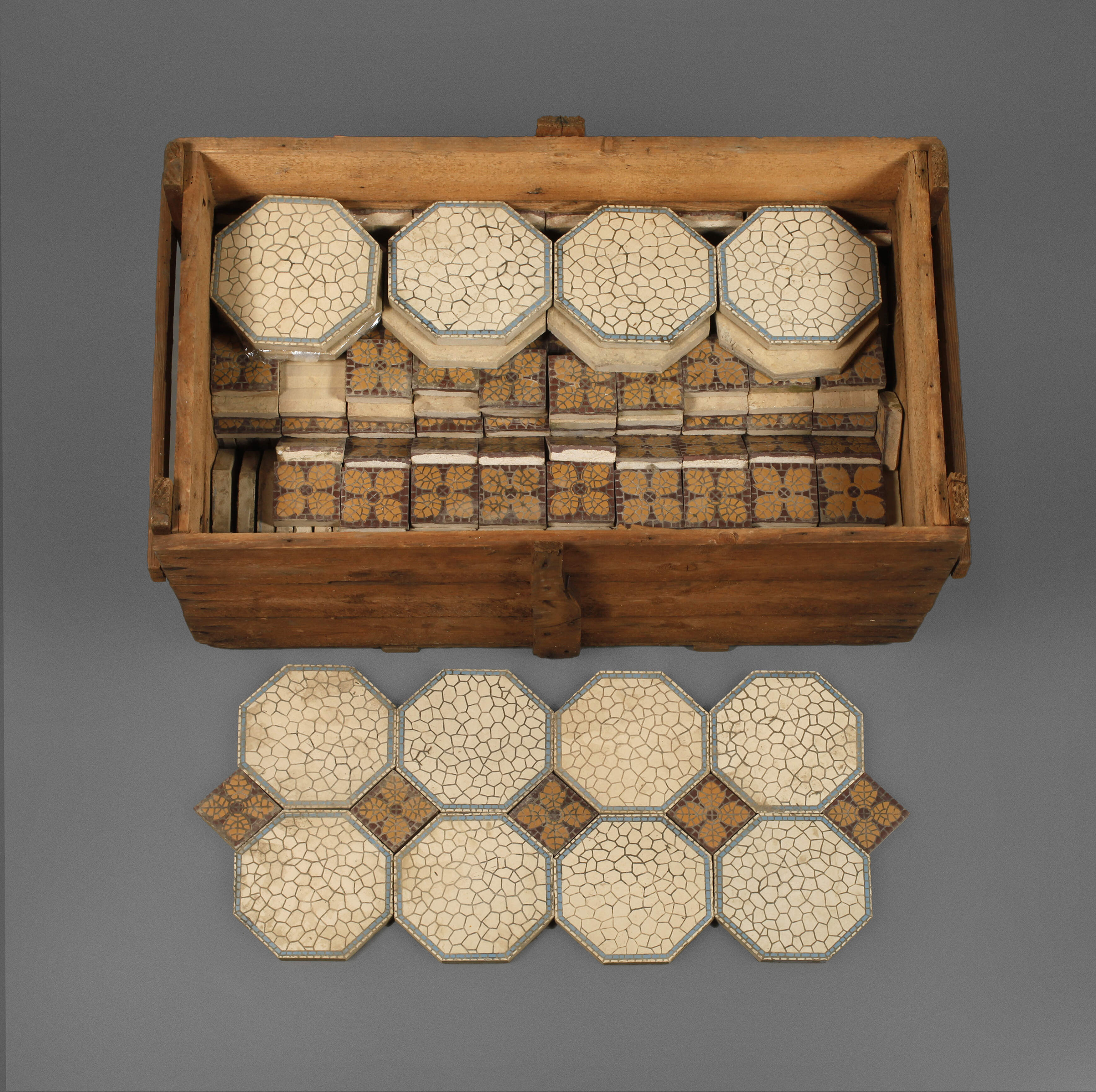 3 qm Bodenfliesen Villeroy & Boch Mettlach