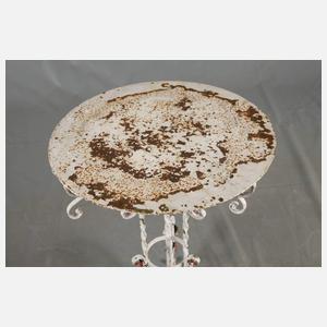 Blumentisch Schmiedeeisen