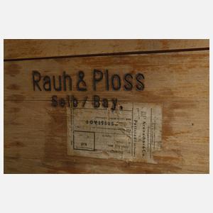 Paar Gartenbänke mit Armlehnen