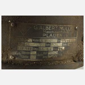 Drei Elektromotoren und Transmission