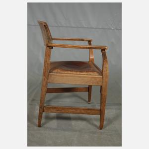 Schreibtisch und Sessel Richard Riemerschmid