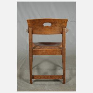 Schreibtisch und Sessel Richard Riemerschmid