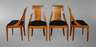 Vier Stühle Jugendstil