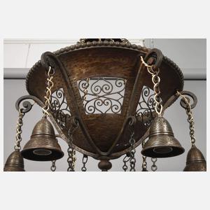 Große Deckenlampe Jugendstil