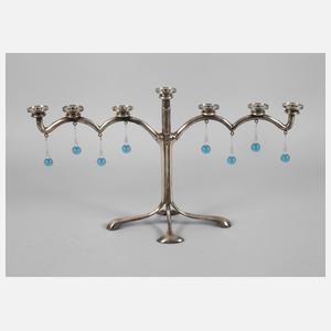 Ausladender Jugendstil-Tischleuchter