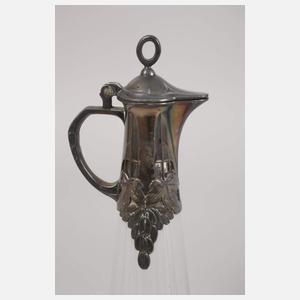 WMF Geislingen Karaffe vier mit Gläsern