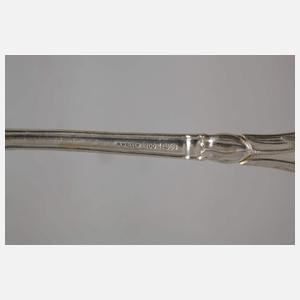 Silber Jugendstilbesteck für sechs Personen