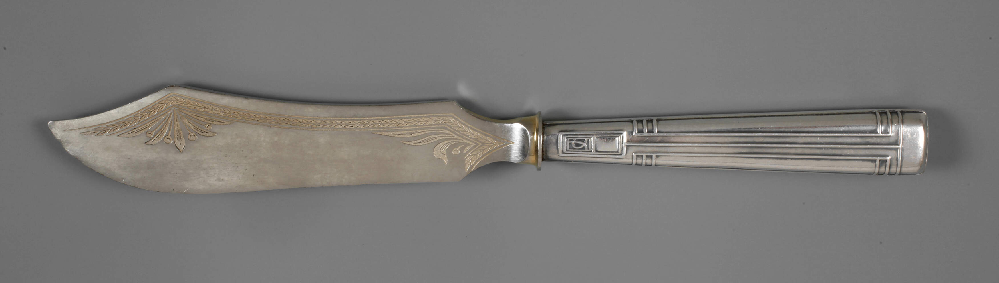 Joseph Maria Olbrich seltenes Fischvorlegemesser