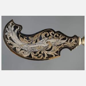 Silber Fischvorlegebesteck Jugendstil