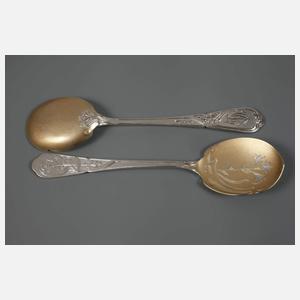 Silber Eisbesteck Jugendstil