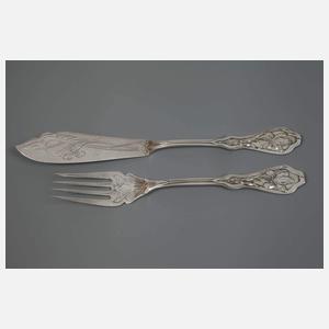 Fischbesteck WMF Wasserlilie