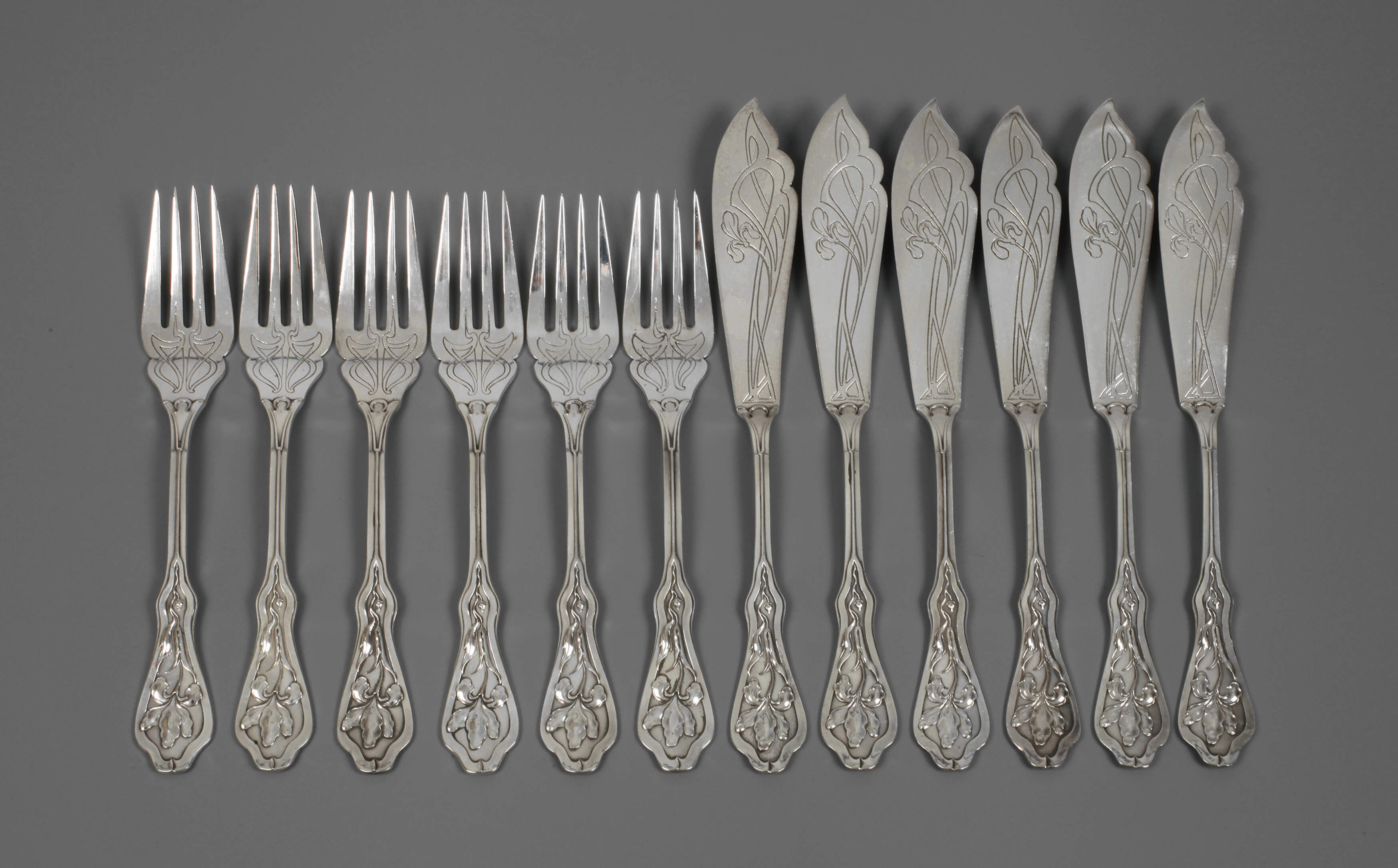 Fischbesteck WMF Wasserlilie