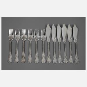 WMF Fischbesteck Ährendekor