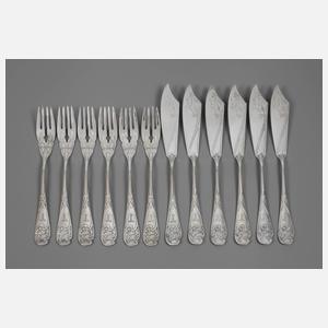 WMF Fischbesteck Efeudekor