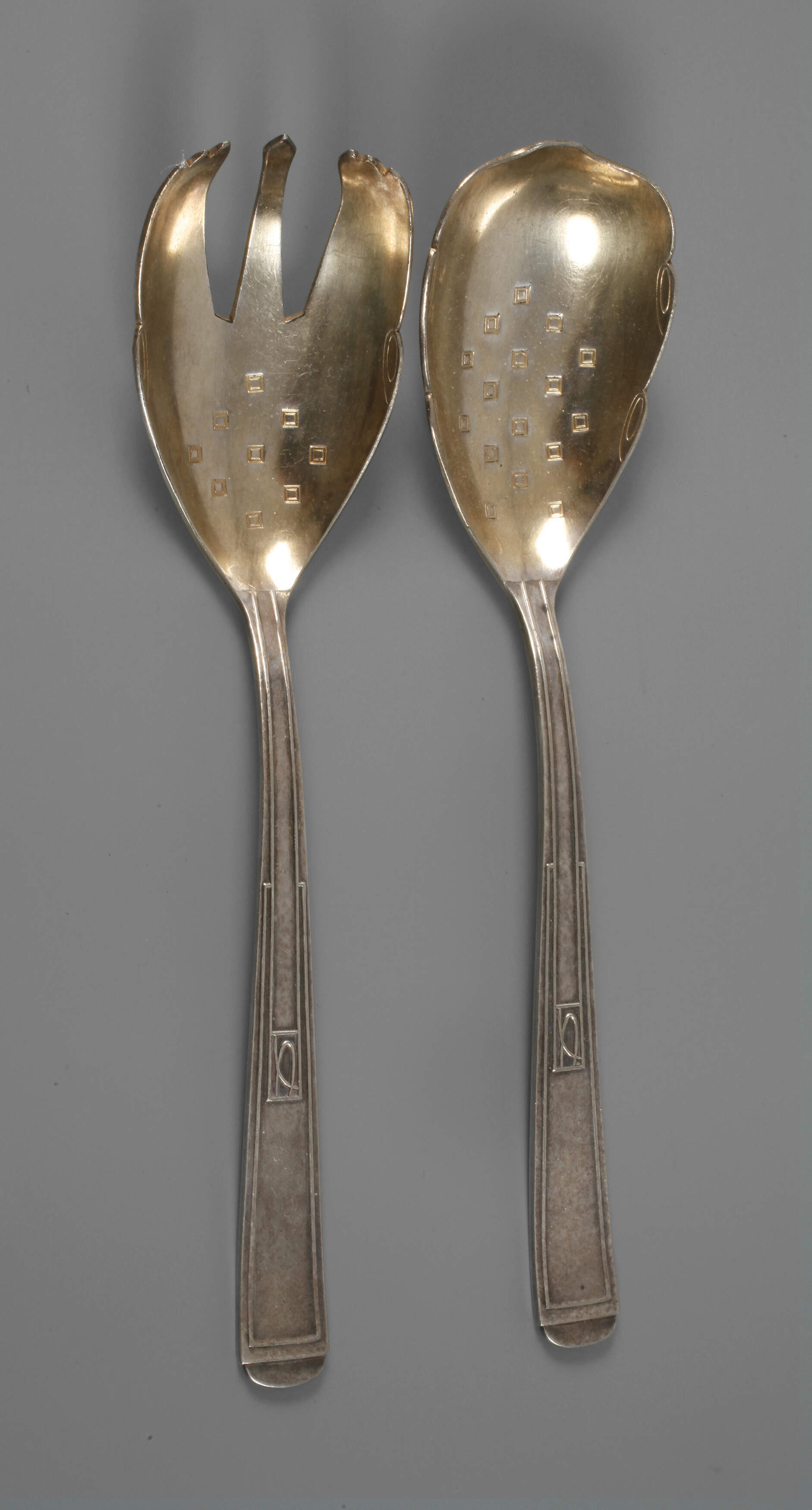 Salatbesteck Josef Maria Olbrich