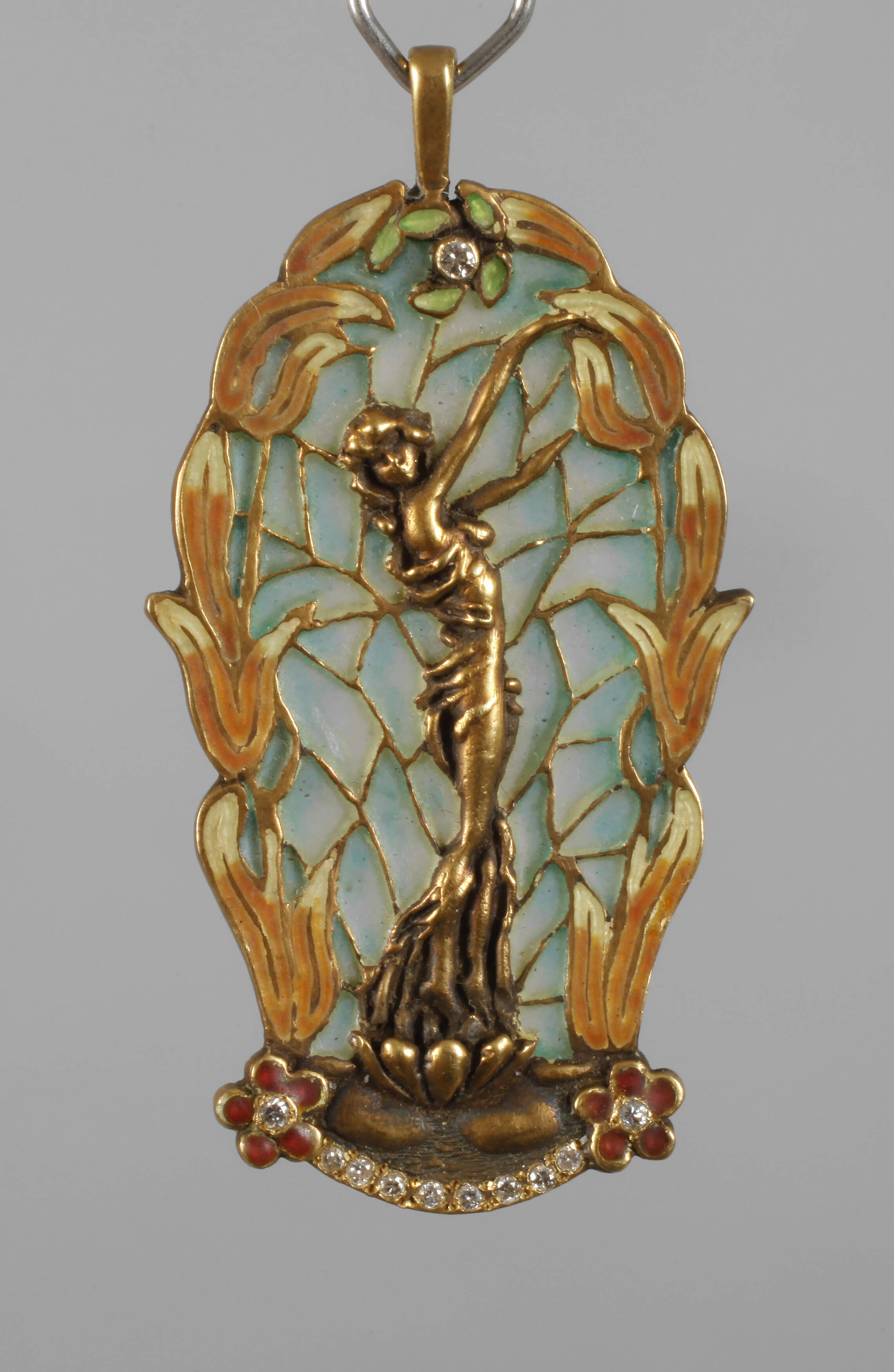 Anhänger mit Fensteremaille