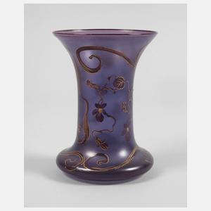 Vase Emaillemalerei