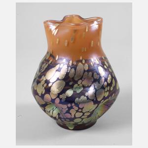 Loetz seltene Vase "Neuroter Cytisus"