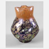 Loetz seltene Vase "Neuroter Cytisus"111