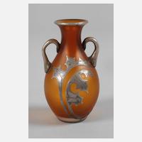 Amphorenvase mit Silberoverlay111