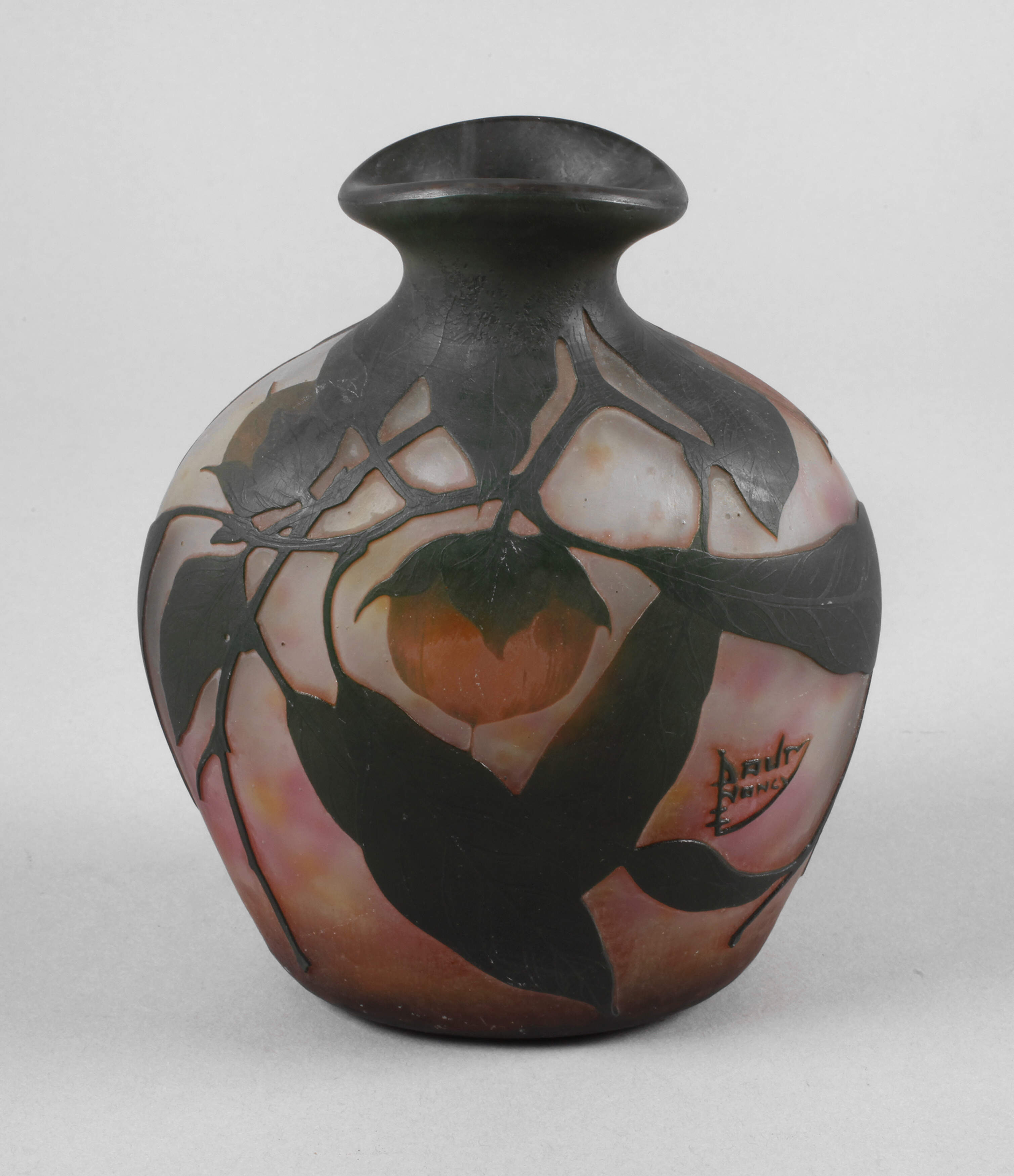 Daum Nancy Vase "Plaqueminier du Japon"