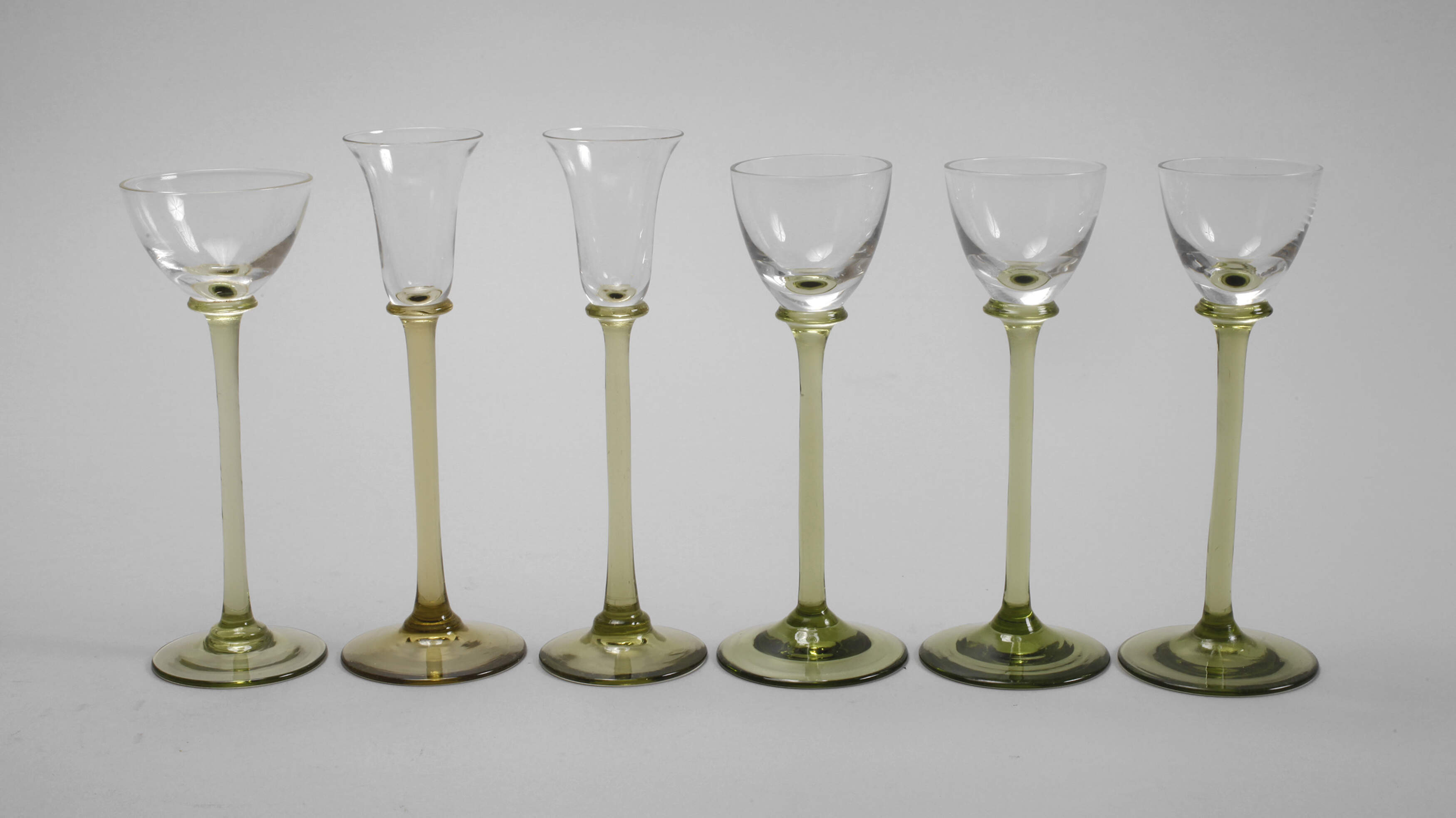 Sechs Likörgläser Johann Vincenz Cissarz