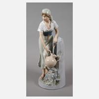 Böhmen Magd am Brunnen111