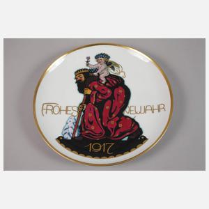 Königliche Fachschule Selb Weihnachtsteller