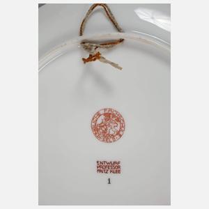 Königliche Fachschule Selb Weihnachtsteller