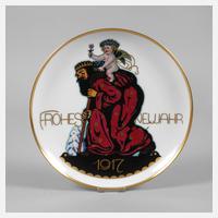 Königliche Fachschule Selb Weihnachtsteller111