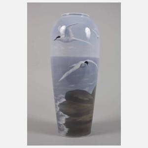 Kaestner Oberhohndorf Vase Küstenmotiv