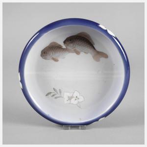 Kopenhagen Schale mit Fischmotiv