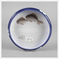 Kopenhagen Schale mit Fischmotiv111