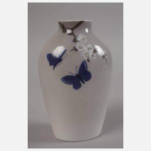 Kopenhagen Vase Schmetterlingsdekor