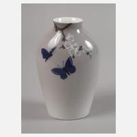 Kopenhagen Vase Schmetterlingsdekor111