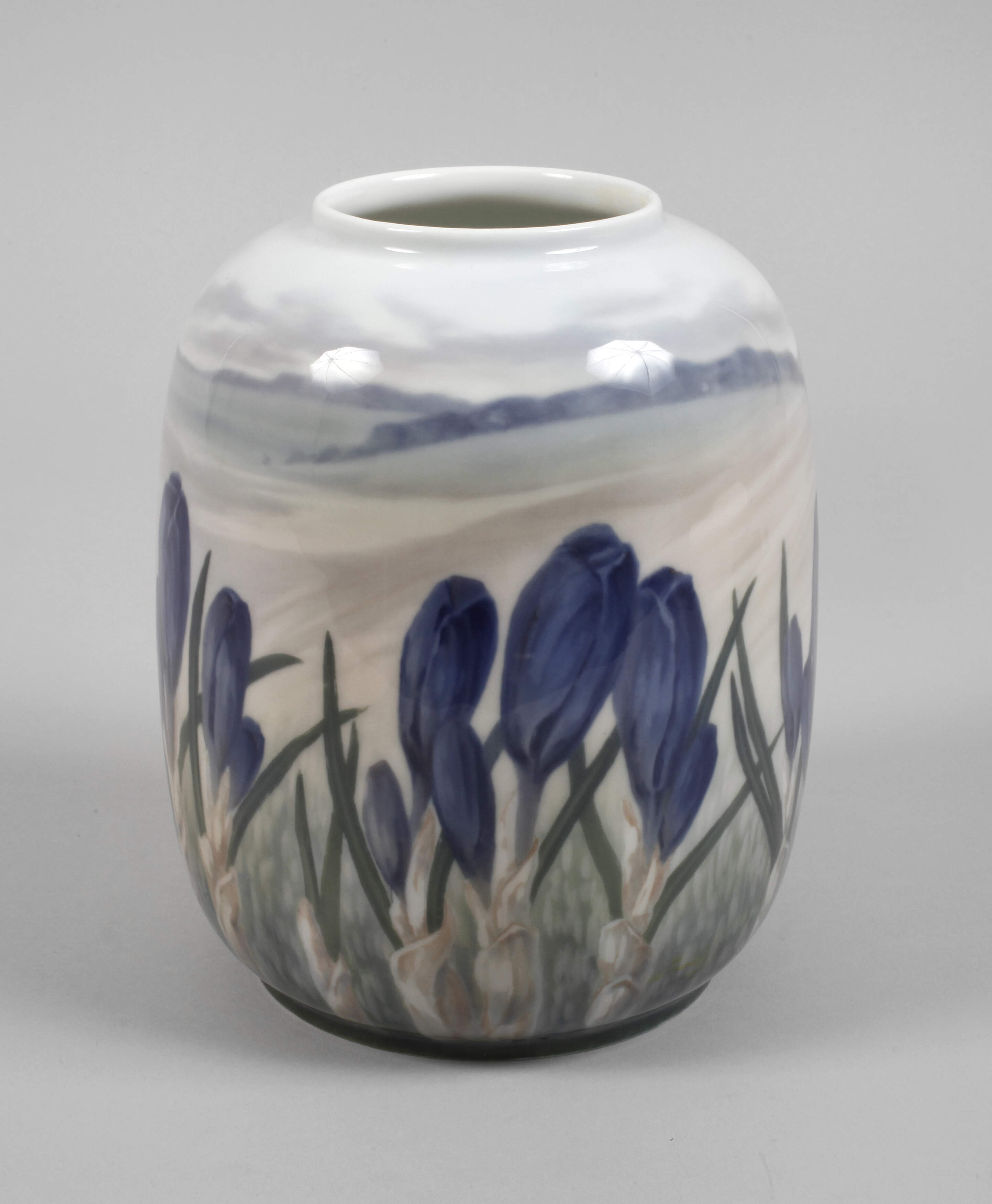 Kopenhagen Vase Frühlingsmotiv