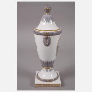 Kopenhagen Deckelvase Kirchenansicht "Dybbøl Kirke"