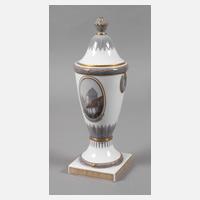 Kopenhagen Deckelvase Kirchenansicht "Dybbøl Kirke"111