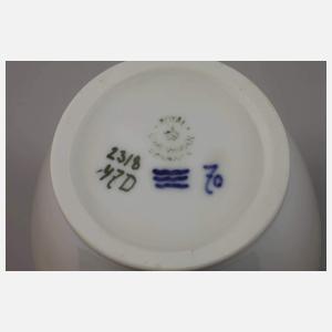 Kopenhagen Vase Hühnerhofdekor