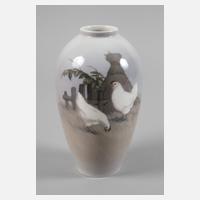Kopenhagen Vase Hühnerhofdekor111
