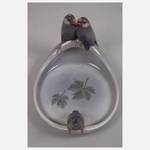 Kopenhagen Schale mit Finken