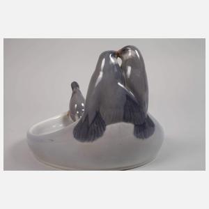 Kopenhagen Schale mit Finken