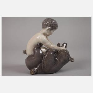 Kopenhagen "Faun mit Bär spielend"