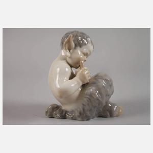 Kopenhagen "Panflöte spielender Faun"