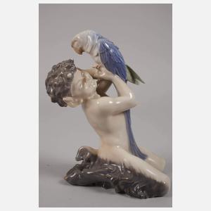 Kopenhagen "Faun mit Papagei"
