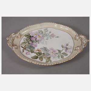 KPM Berlin Tablett mit Weichmalerei