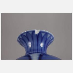 Meißen Teichert kleine Vase Frühlingsmotiv