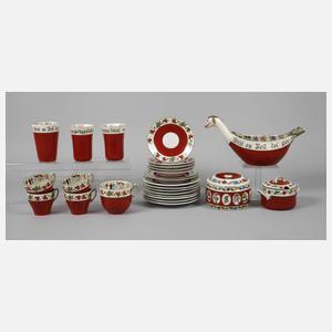 Porsgrund Norwegen Konvolut Hochzeitsdekor